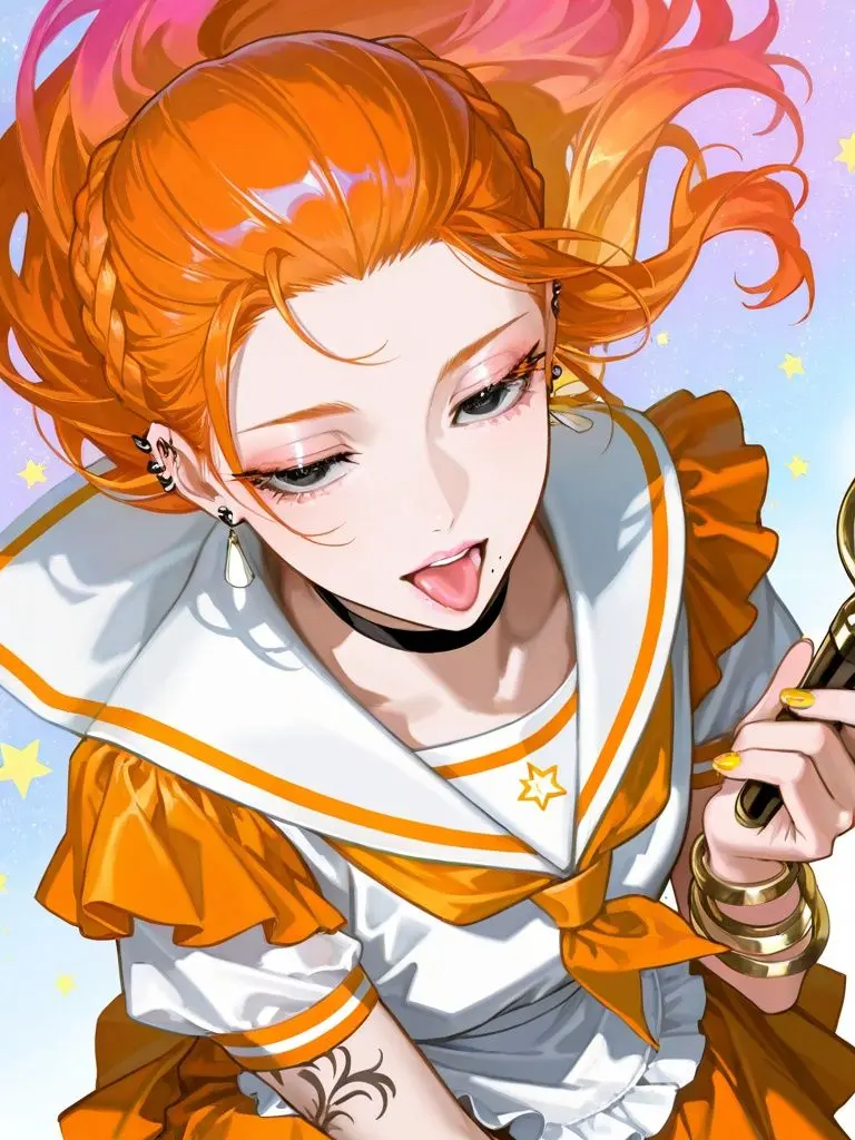 poporon_poporun의 【GL/栄養少女戦士】カーブオレンジ