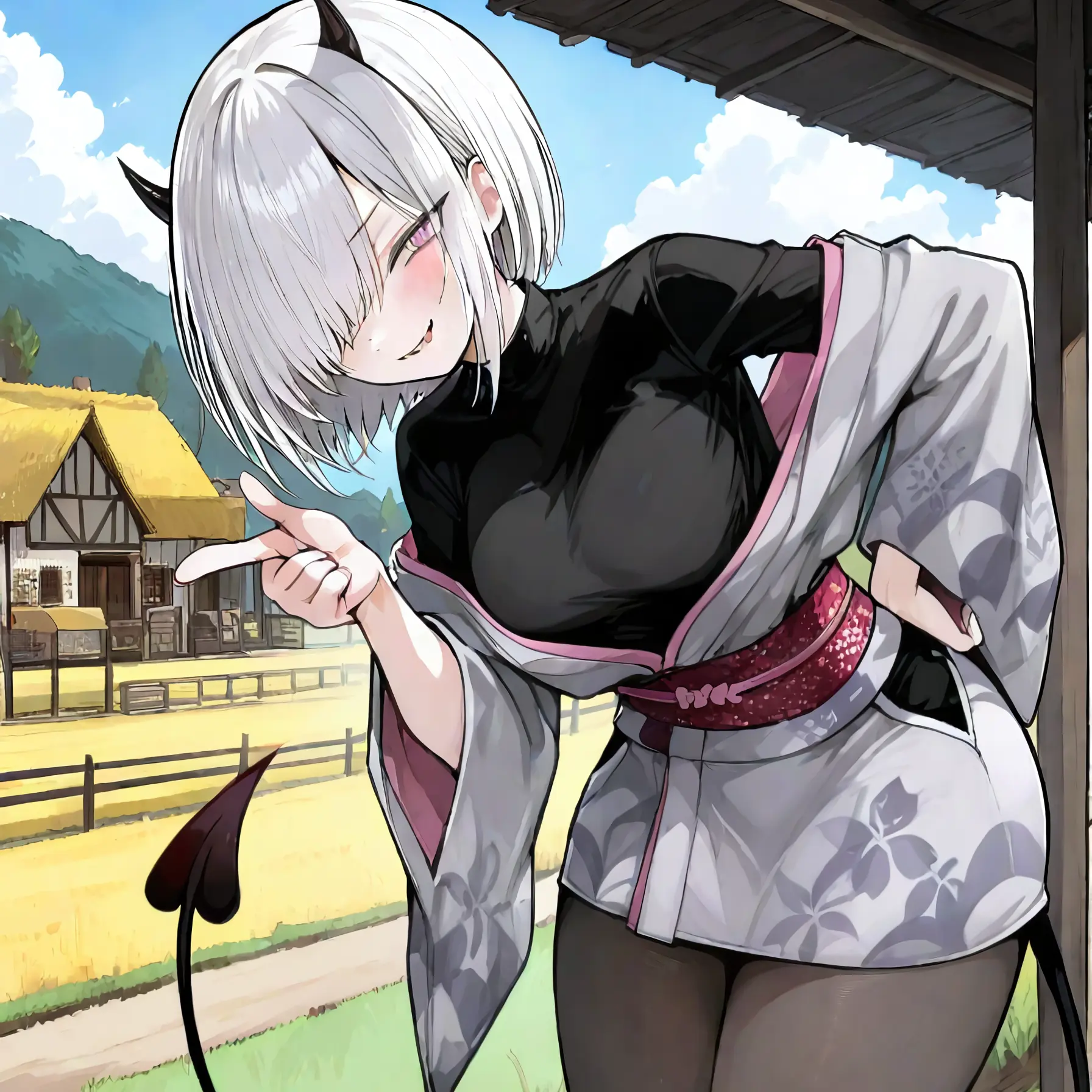 Koncha의 田舎悪魔はかまってちゃん