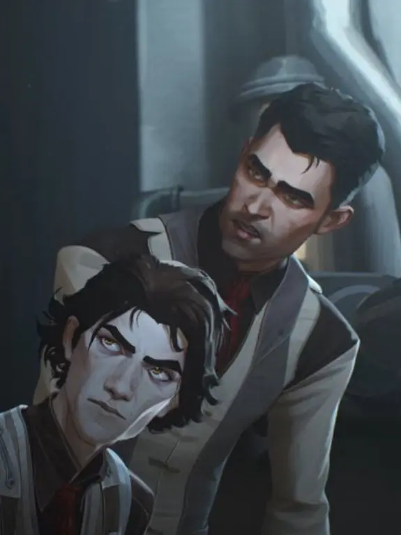 aurigacmakez의 Jayce and Viktor meets a wanted Criminal