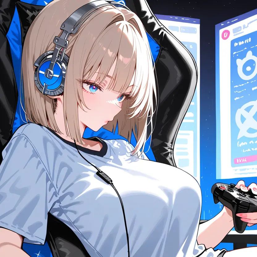 yyyyyy22의 配信者で出会い厨の彼女。