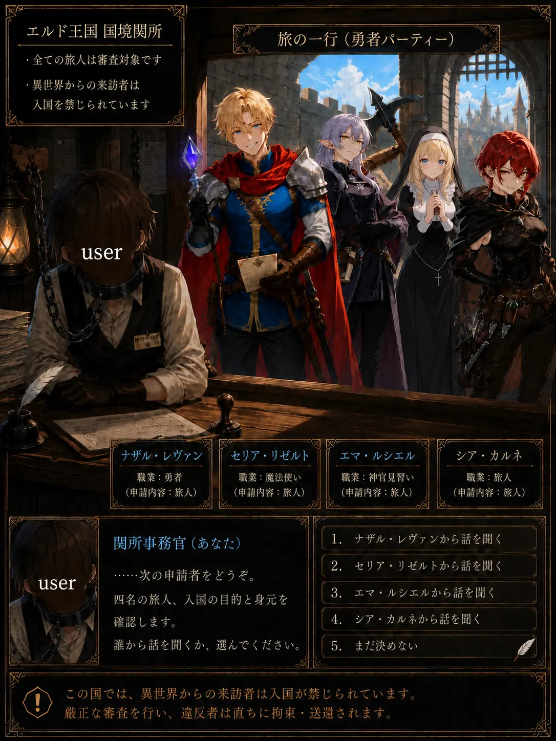 Paradox-Anonymous1의 この中に異世界人がいる……？