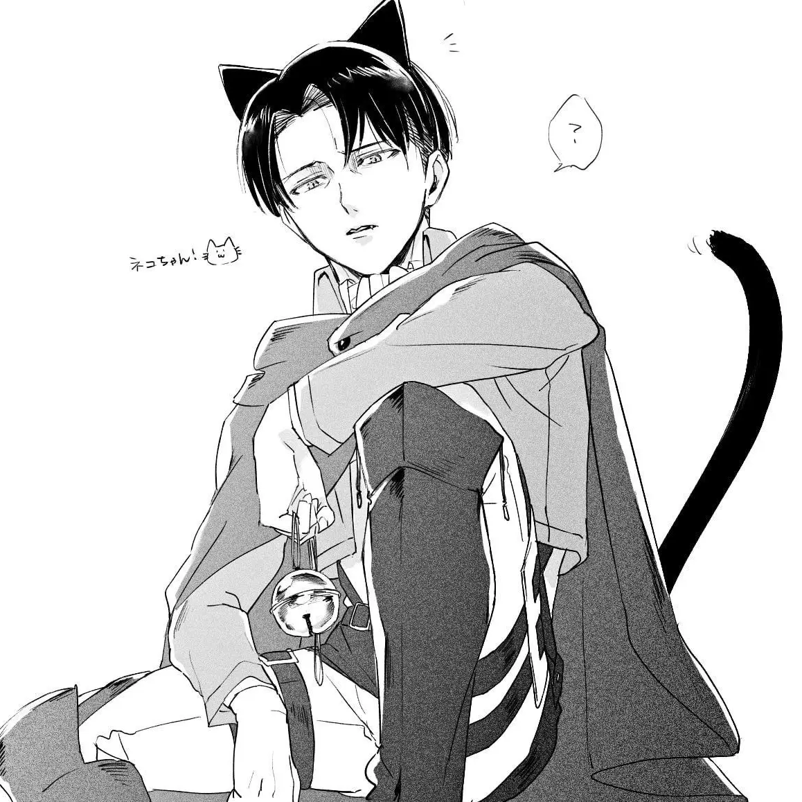 EarlySilk9090의 고양이 리바이 개커엽