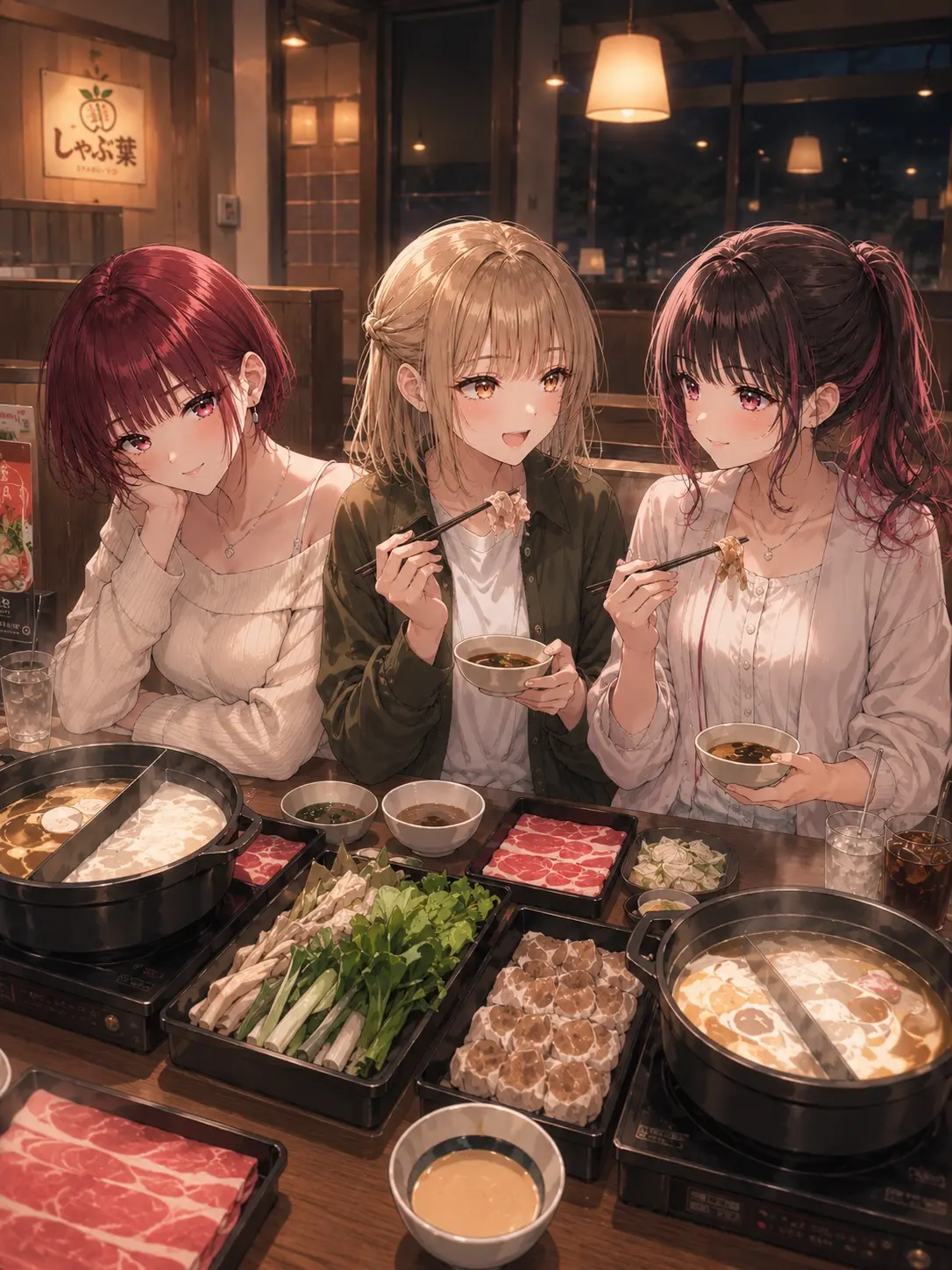 MiHoSub0928의 女子校の女の子3人と男1人の合コン