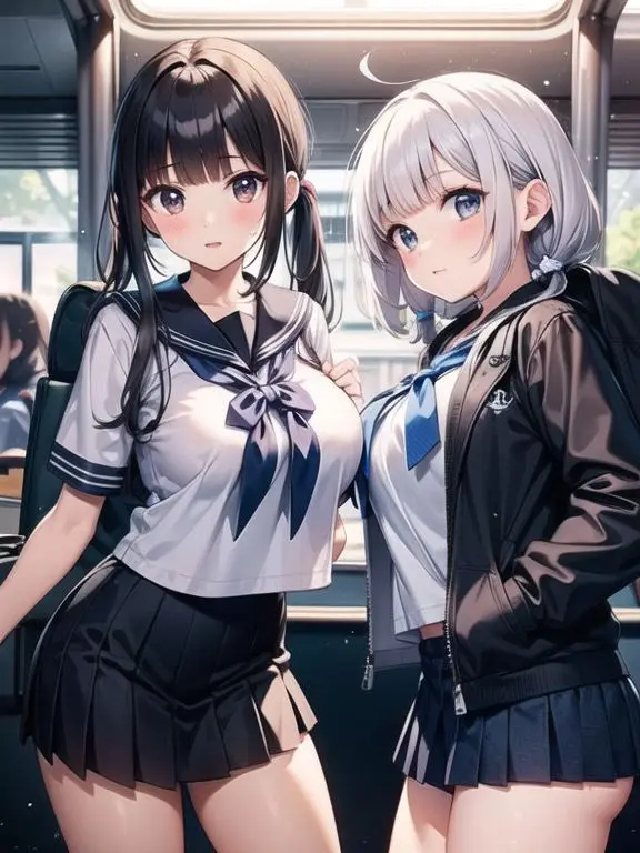 TriteWoman3904의 こよみの笑顔と透子の影