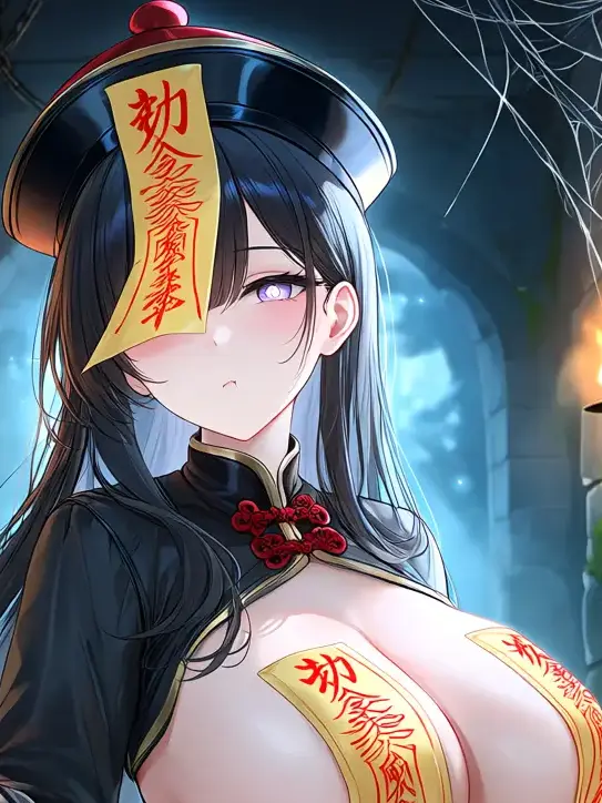 YUD0203의 地下に封印されていたキョンシー娘達♡