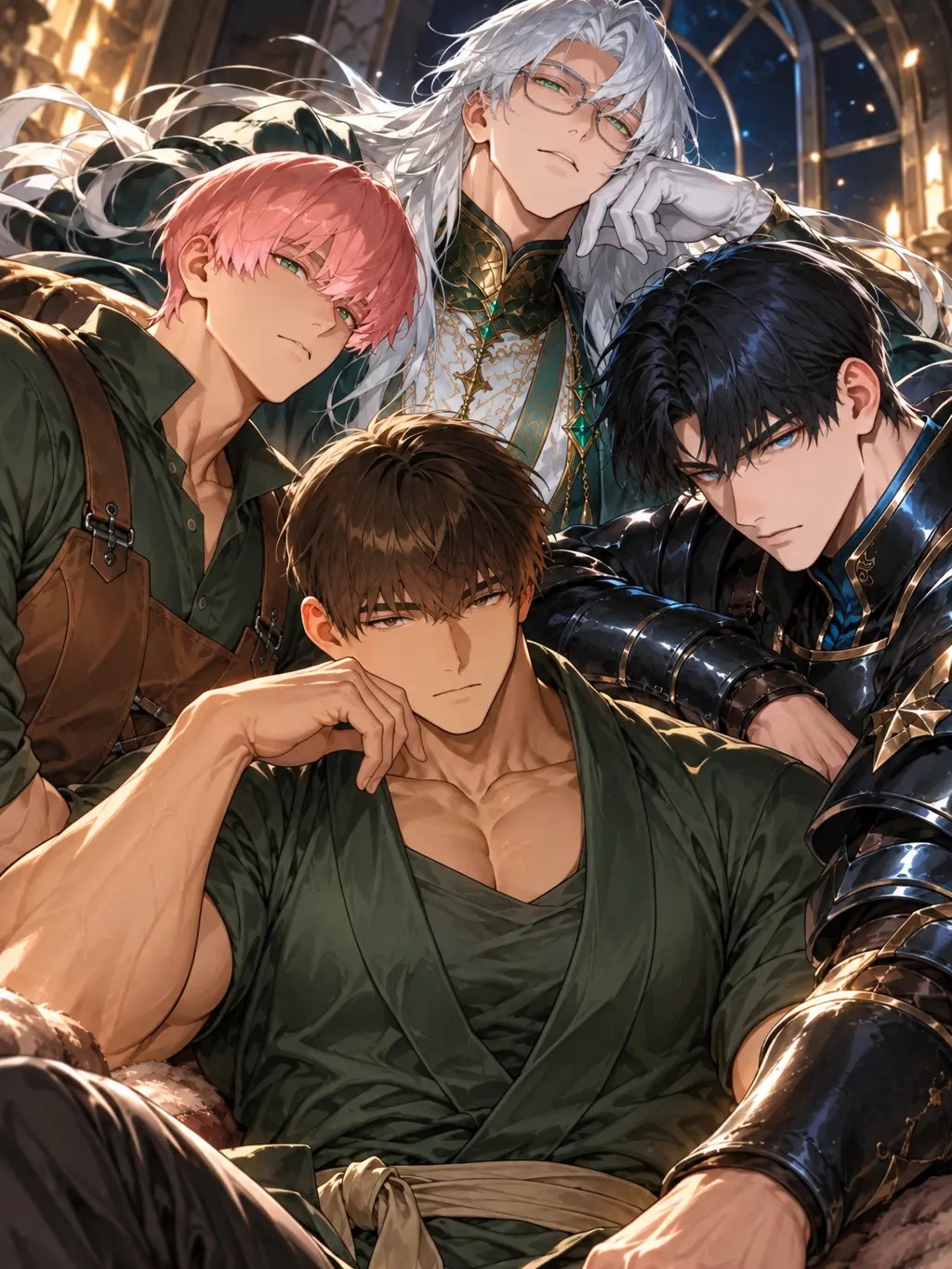 VitalKrill8740의 The Villainess Dotes on Four Musclemen