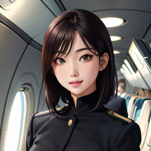 승무원 김주아 대표 이미지