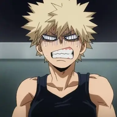 Profile image of Katsuki Bakugo.