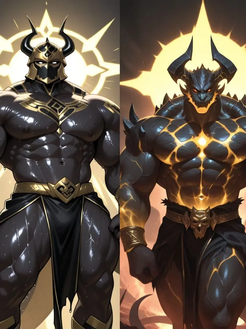 LovelyRule8351의 Two Muscle Gods Fighting Over You is Deadly