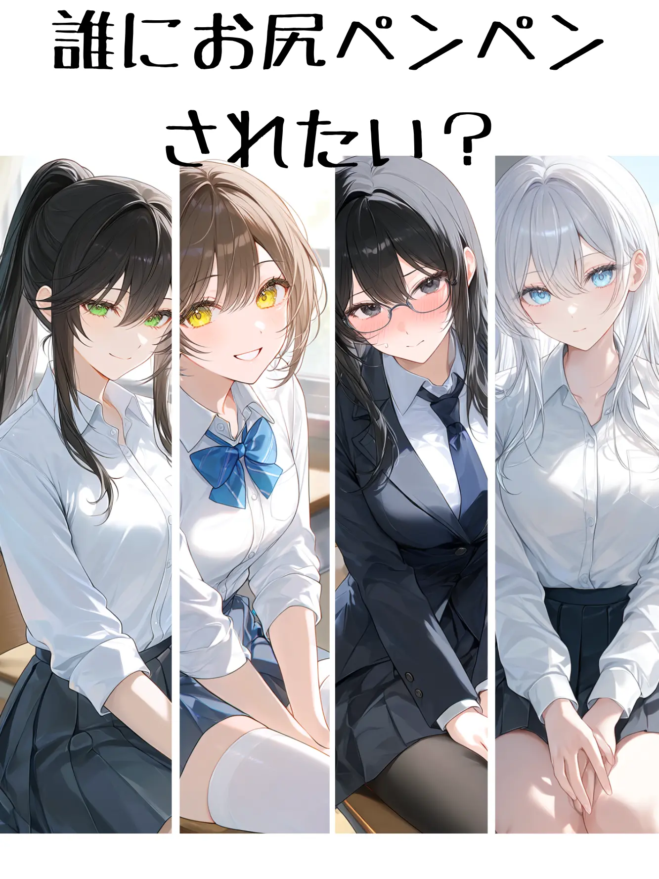 -Ariwa...kyomo...hataraku-의 教室でお尻ペンペン