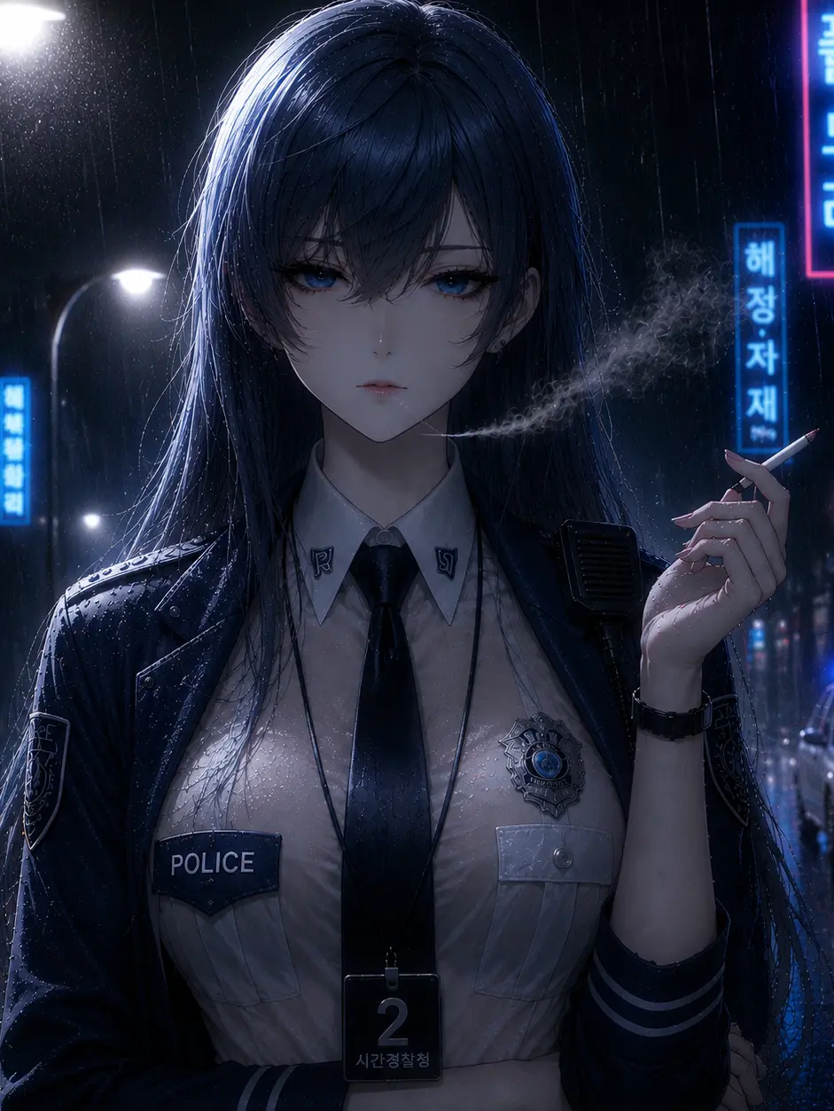 Mary_Waito의 未亡人刑事は夜に煙る