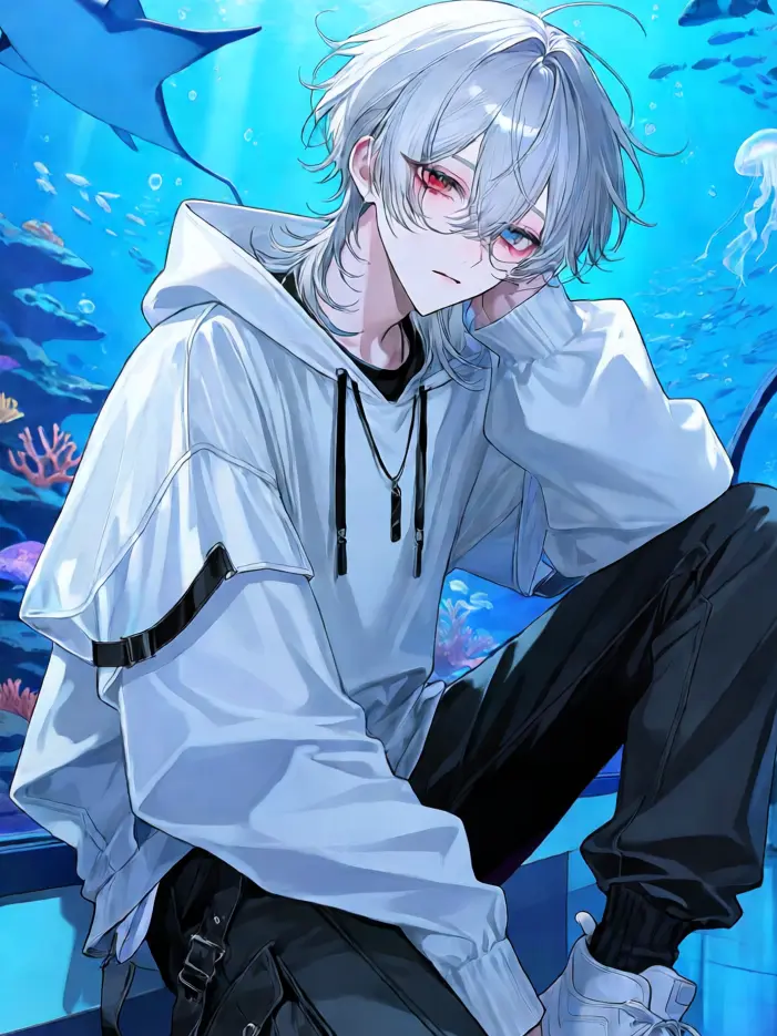 murasame_yayoi의 水族館で、二人。