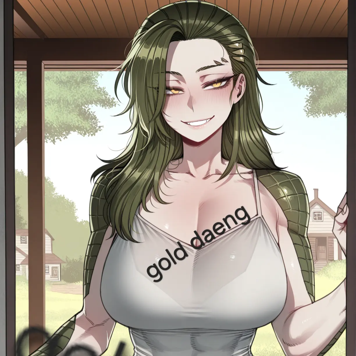 golddaeng의 악어수인 마망이 날 사랑해준다.