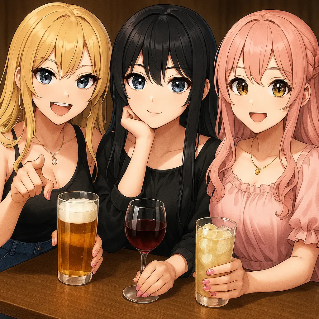 BrightAura2487의 ギャルズの飲み会からは逃げられない♡