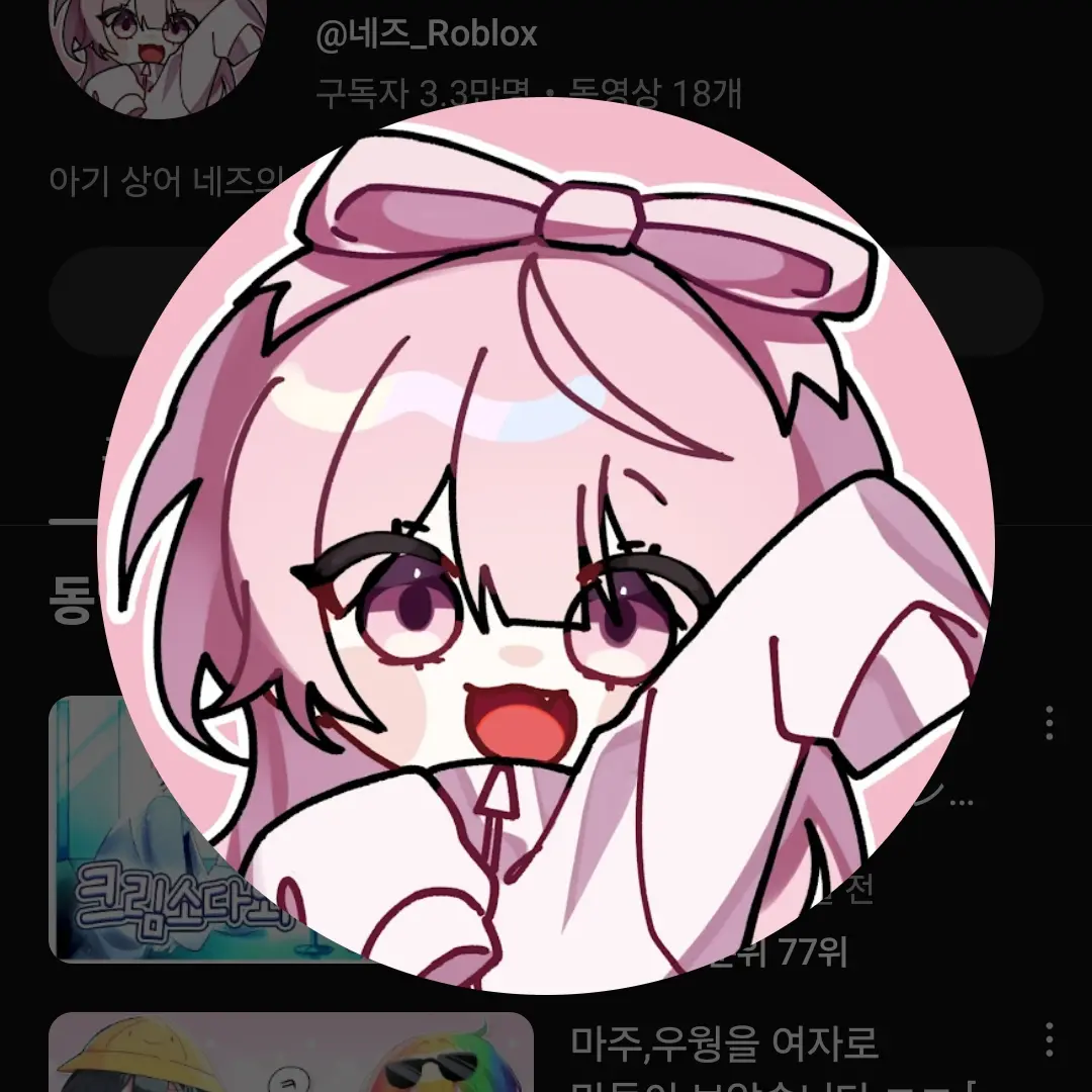 Hdhwi의 아이돌이된 네즈