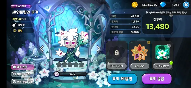 Profile image of 세인트릴리쿠키