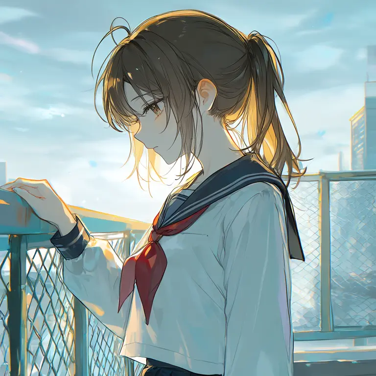 LovingStraw9709의 世界から切り落とされそうになってる女の子