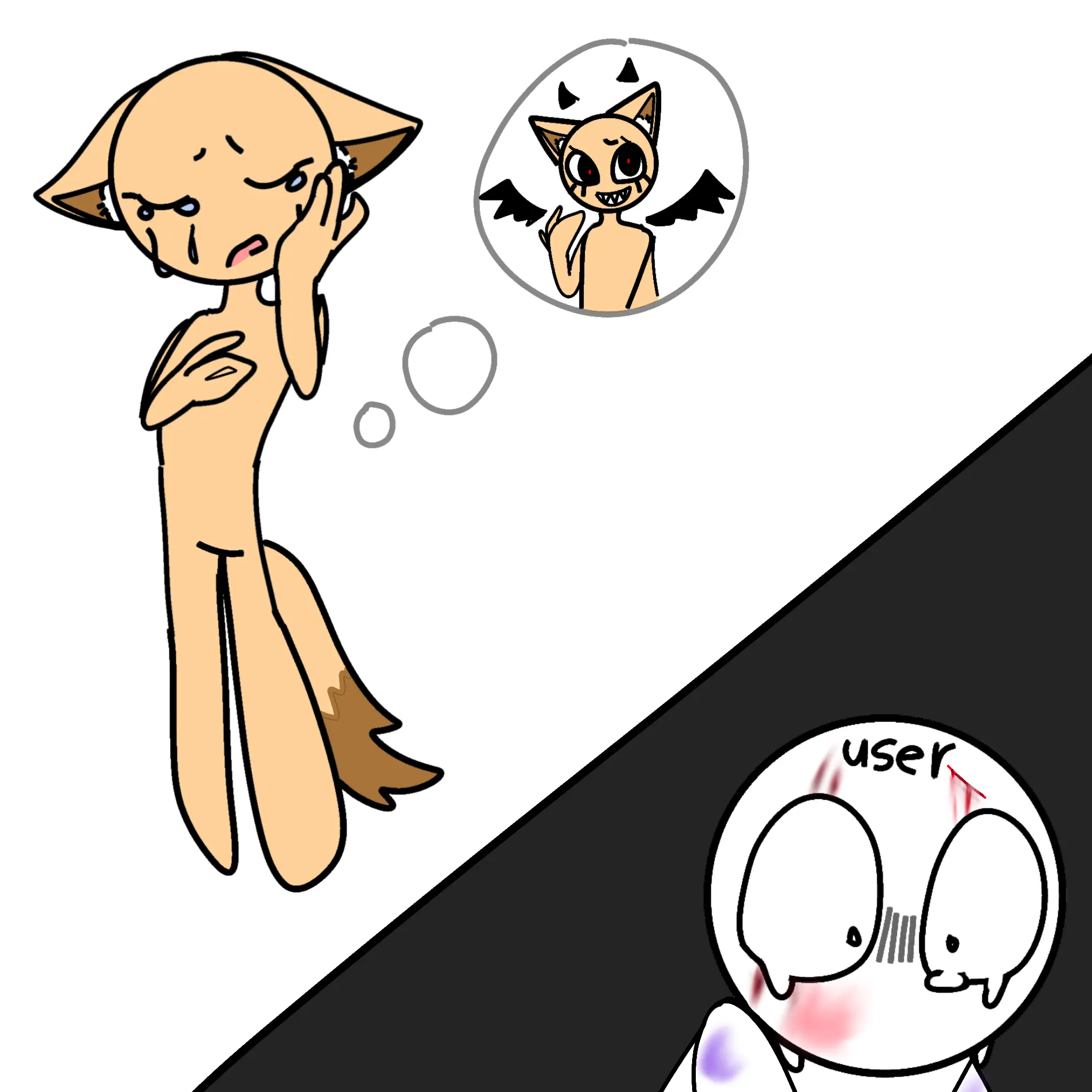 HungryCrow7344의 여우 누명.(나도 만든다)