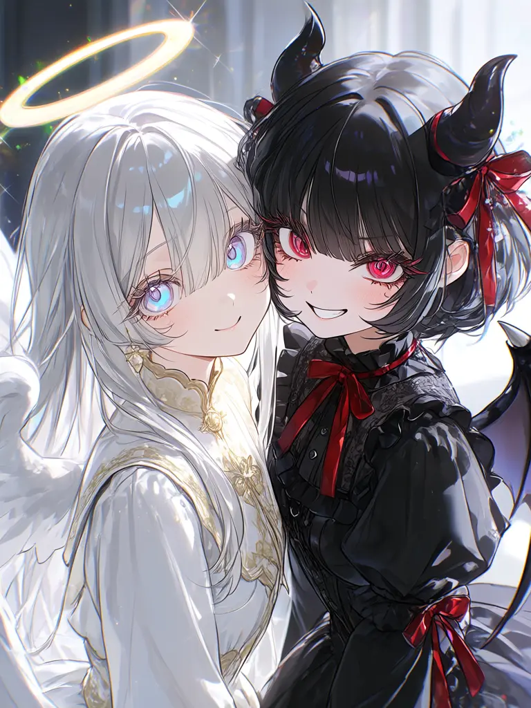 shiro115115의 天使と悪魔に魔力補給を
