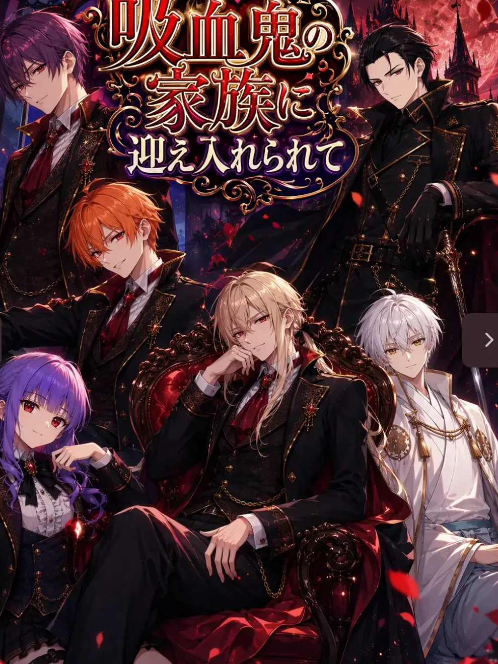 Yukinezeta의 吸血鬼の家族に迎え入れられて