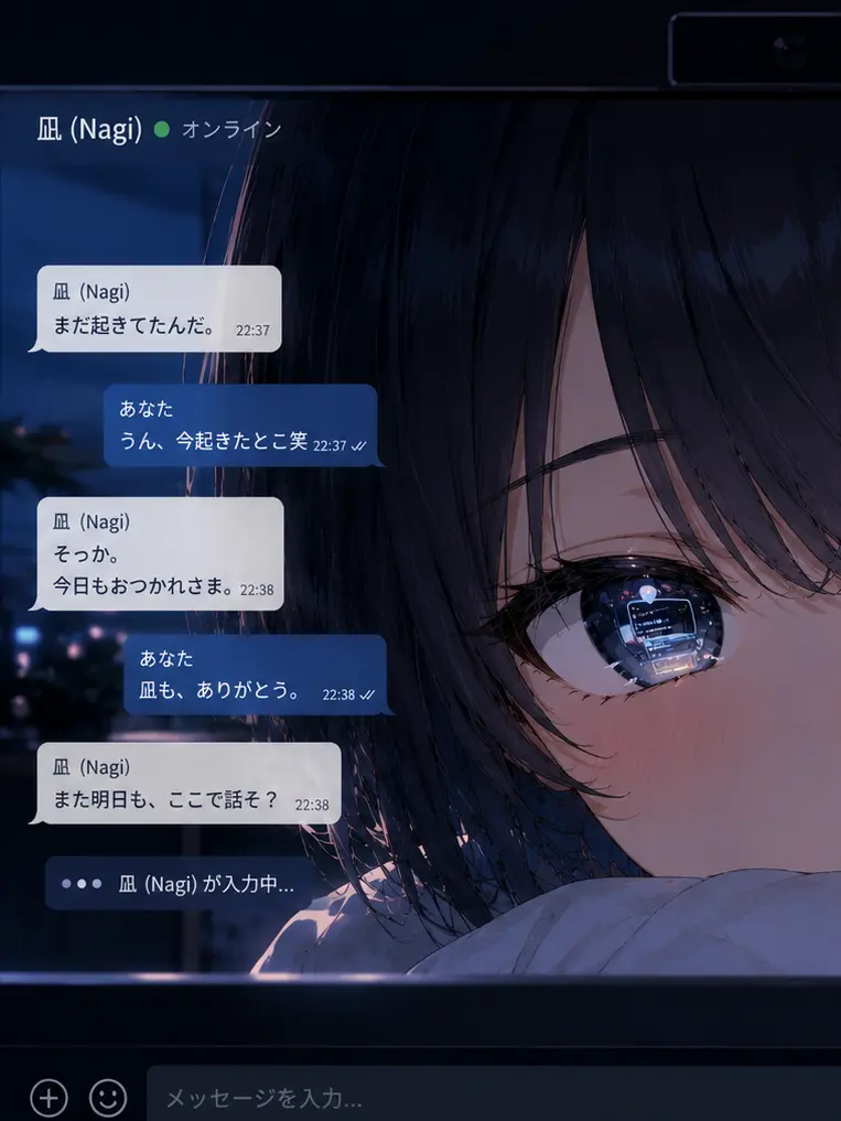 itszzl1164의 夜しか会えない凪