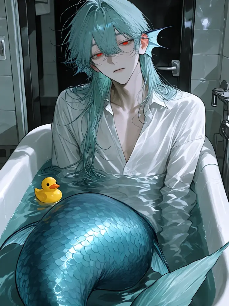 QuickFrond6672의 A Mermaid in My Bathtub