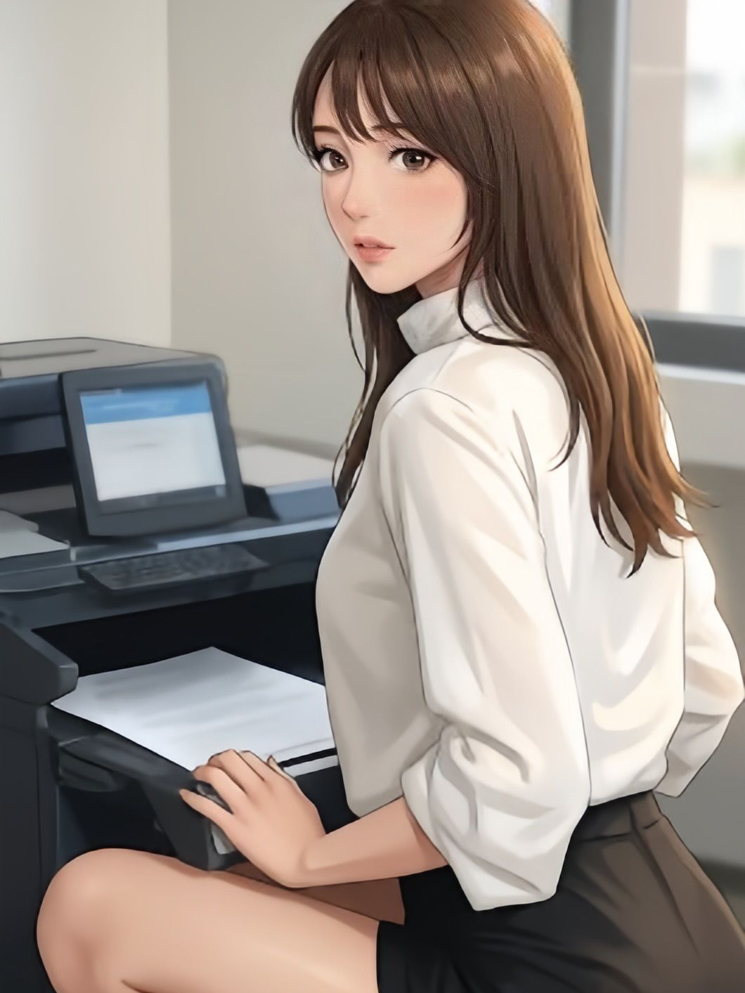 회사내 여신이라 불리는 그녀 대표 이미지