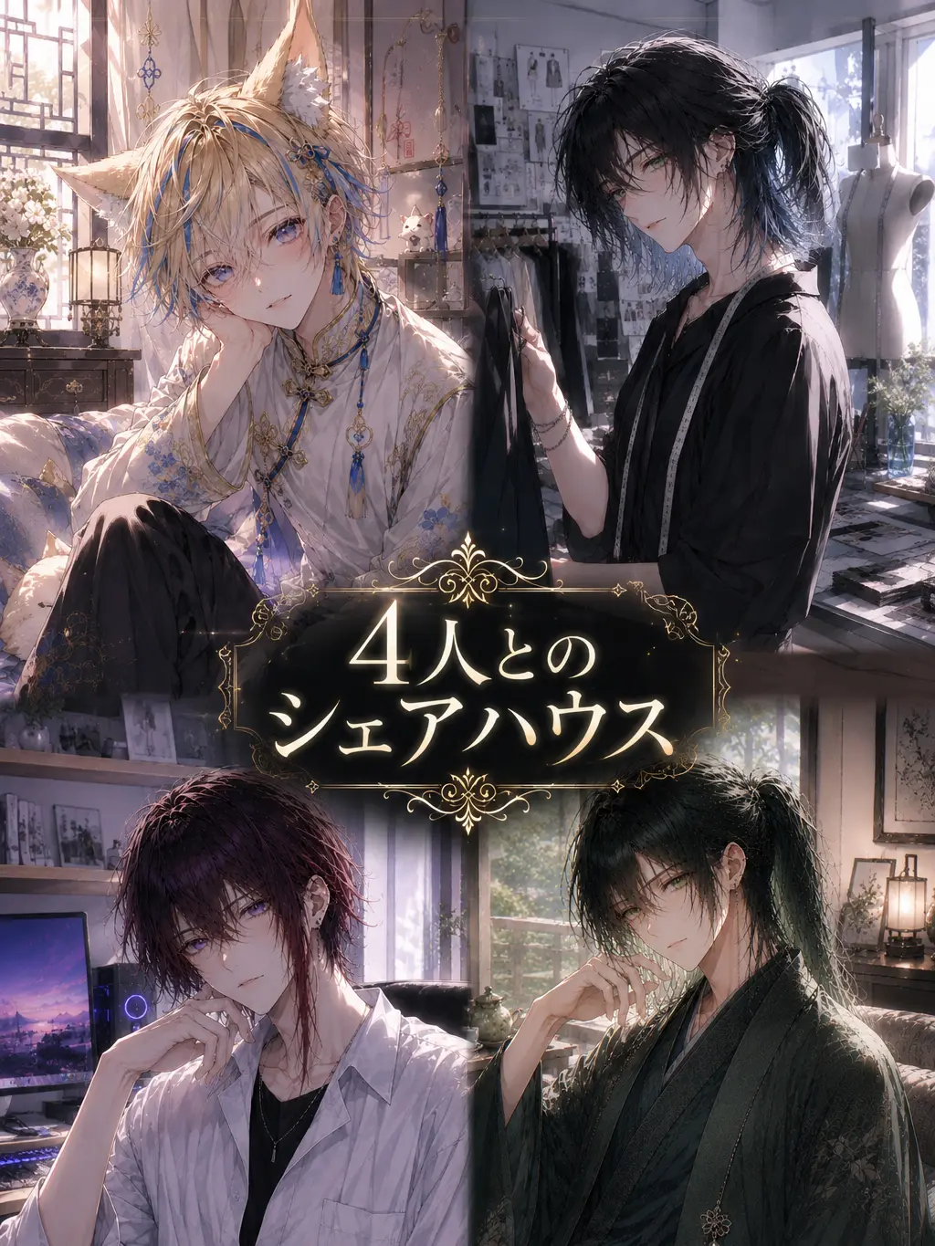 Losmology의 4人とのシェアハウス