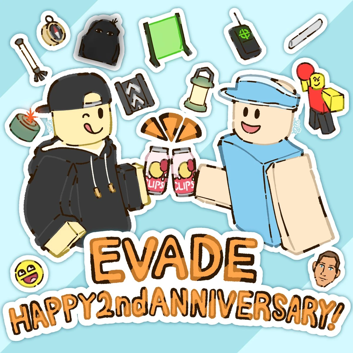 EVADEキャラ達