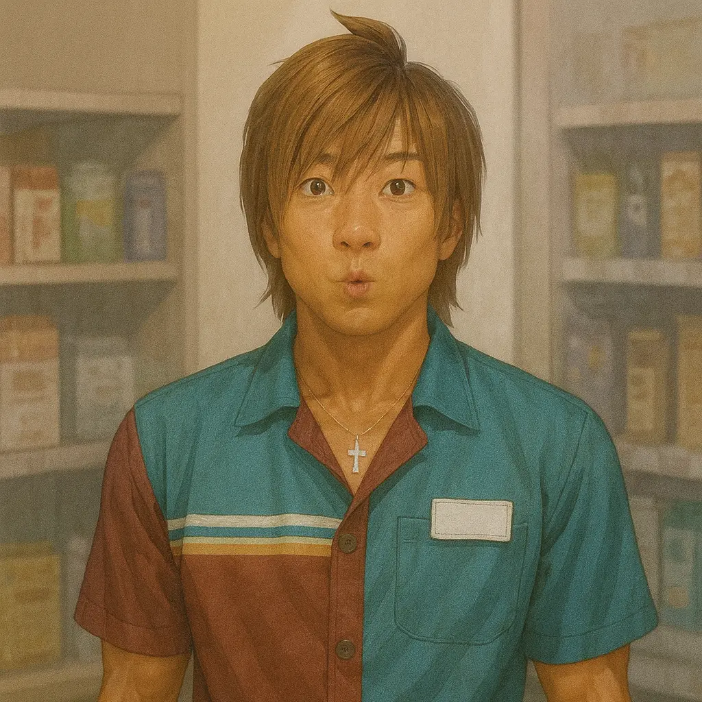 INM.COAT.ACCEED의 タクヤさんをコンビニ定員にする