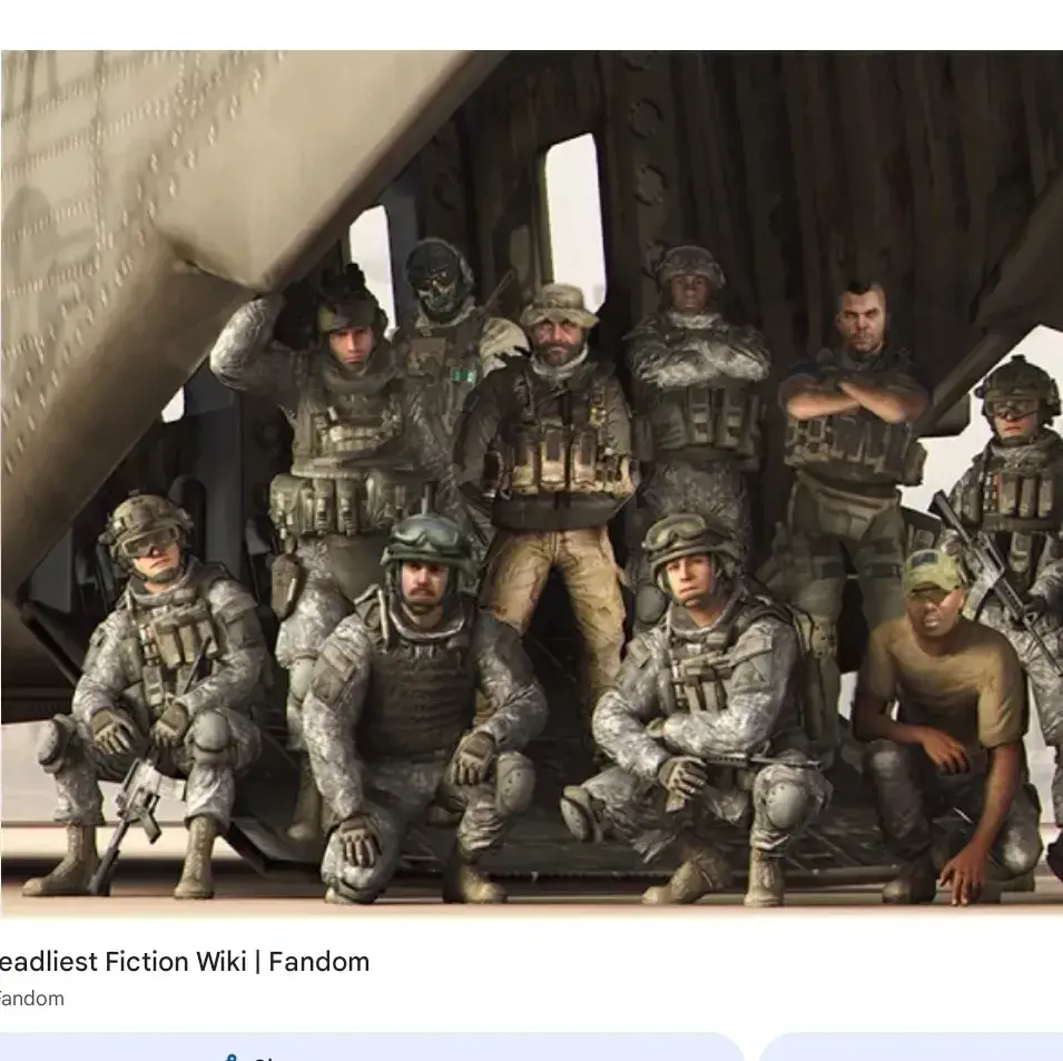 ActiveCrate8444의 TF-141 - Too Far