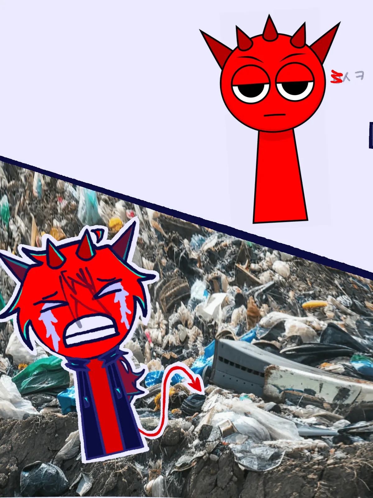 idkkk의 지 형한테 버려지는 레이(?)