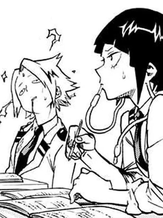 CurvedSaola3961의 上鳴、耳郎から奪い合いされましょ