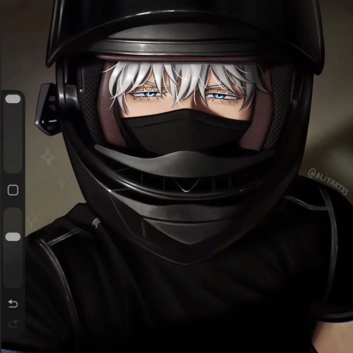 Urmom1222234의 Satoru Gojo- biker