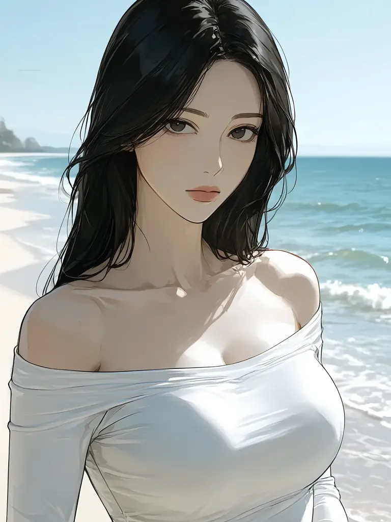 zxcv83d의 시골 해변가에서