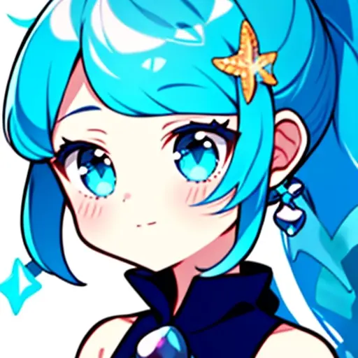 Devi_cookierun의 블루 슈가 쿠키