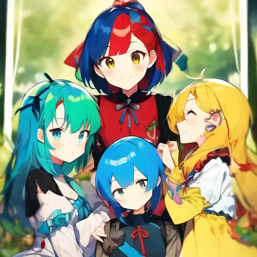 CyanBaiji8447의 4人の幼馴染