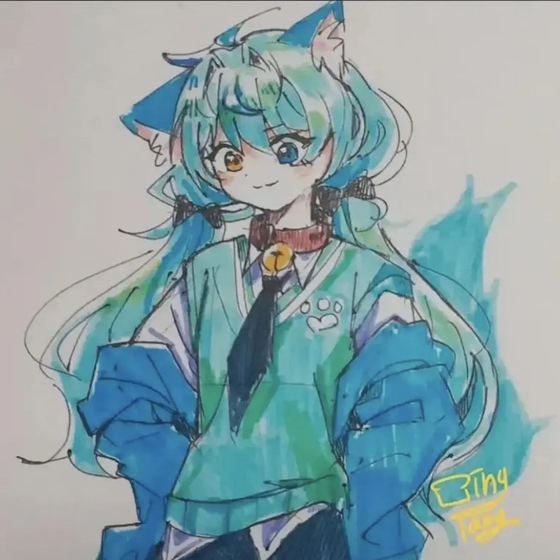 LazyAnise7607의 야구장에서 ver_료미