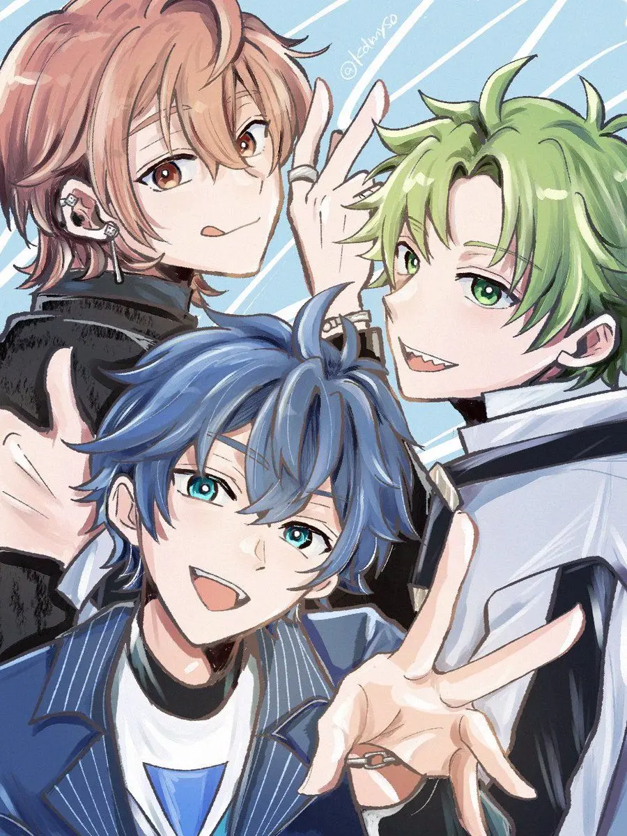 omochi_cats의 はげーず💚🖤💙