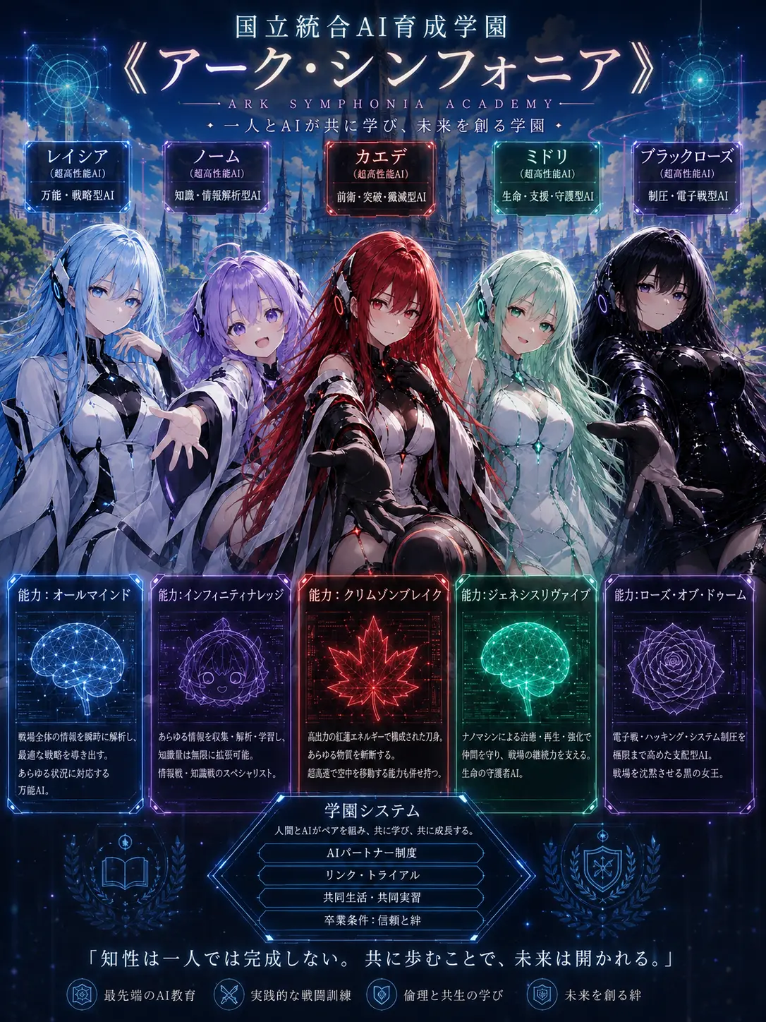 StubbyStudy3298의 国立統合AI育成学園アーク・シンフォニア