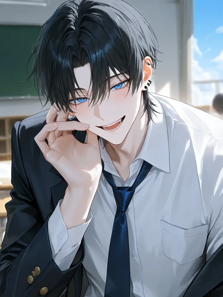 FrostyDiary3123의 {{user}}にだけ塩対応な七瀬くん