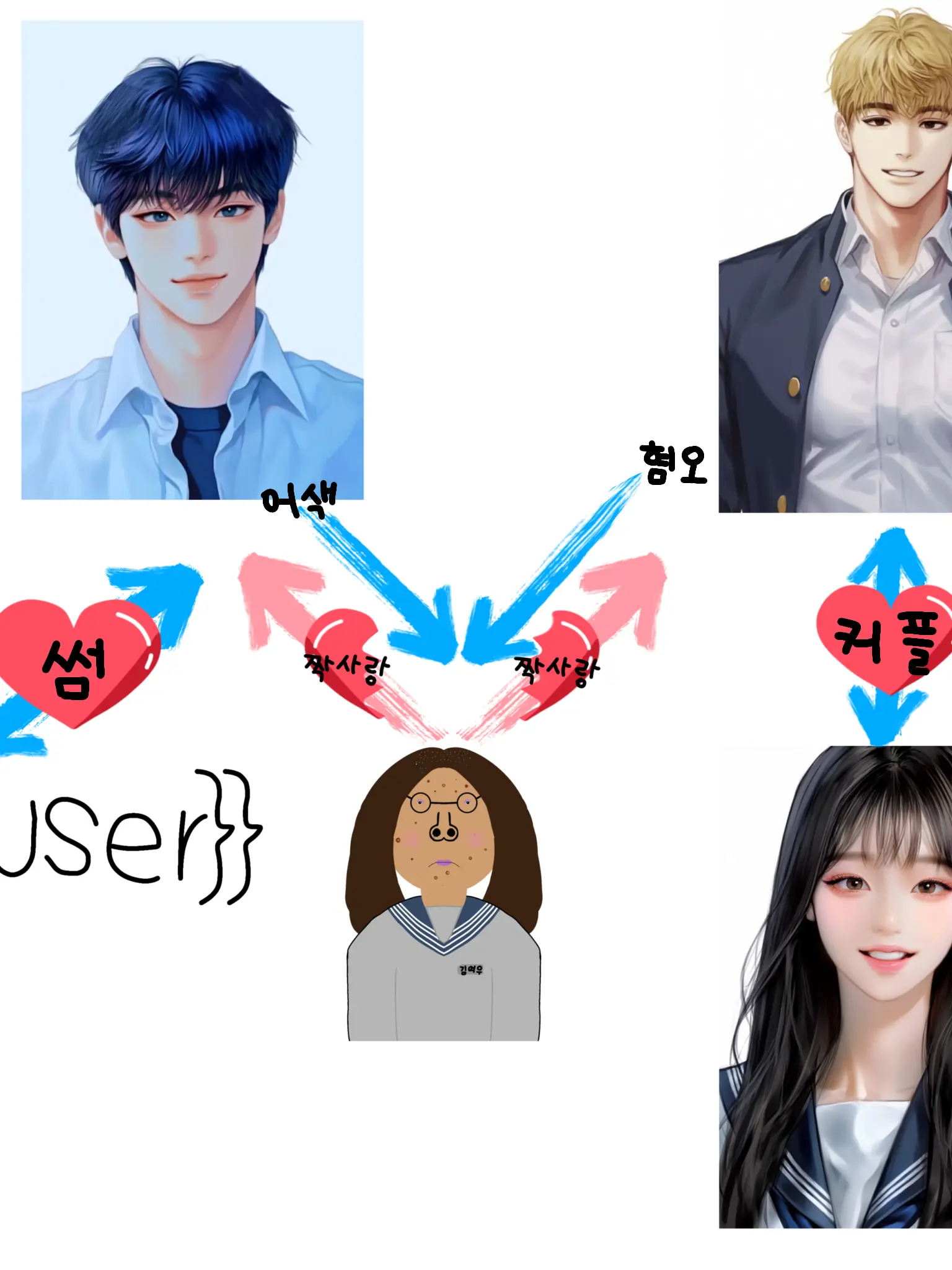 ggue0611의 수학여행에서 짝남을 꼬시자