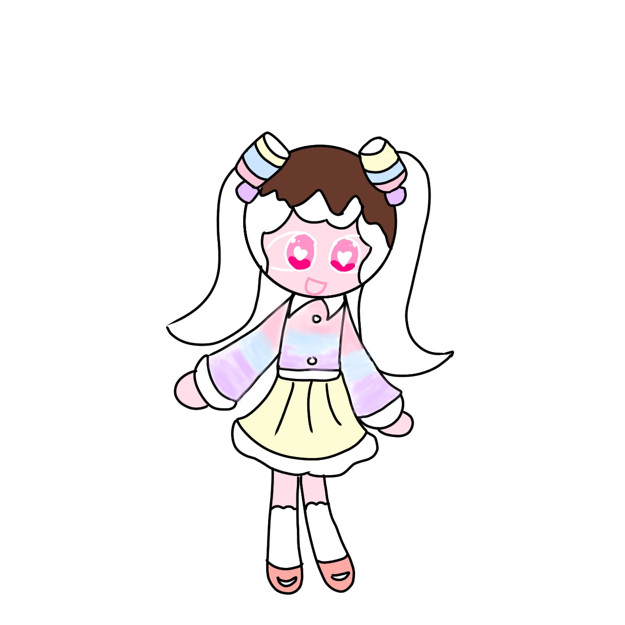 파스텔 멜로맛 쿠키🩷💛🩵💜