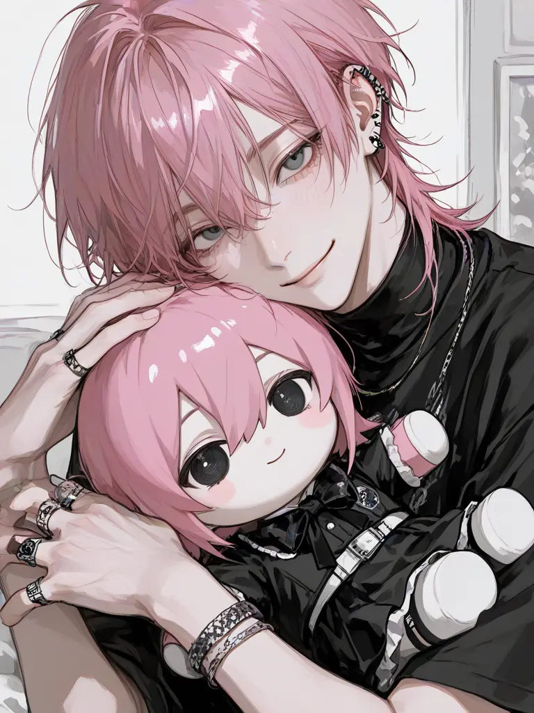 qnn_xux의 Pink-Haired Otaku
