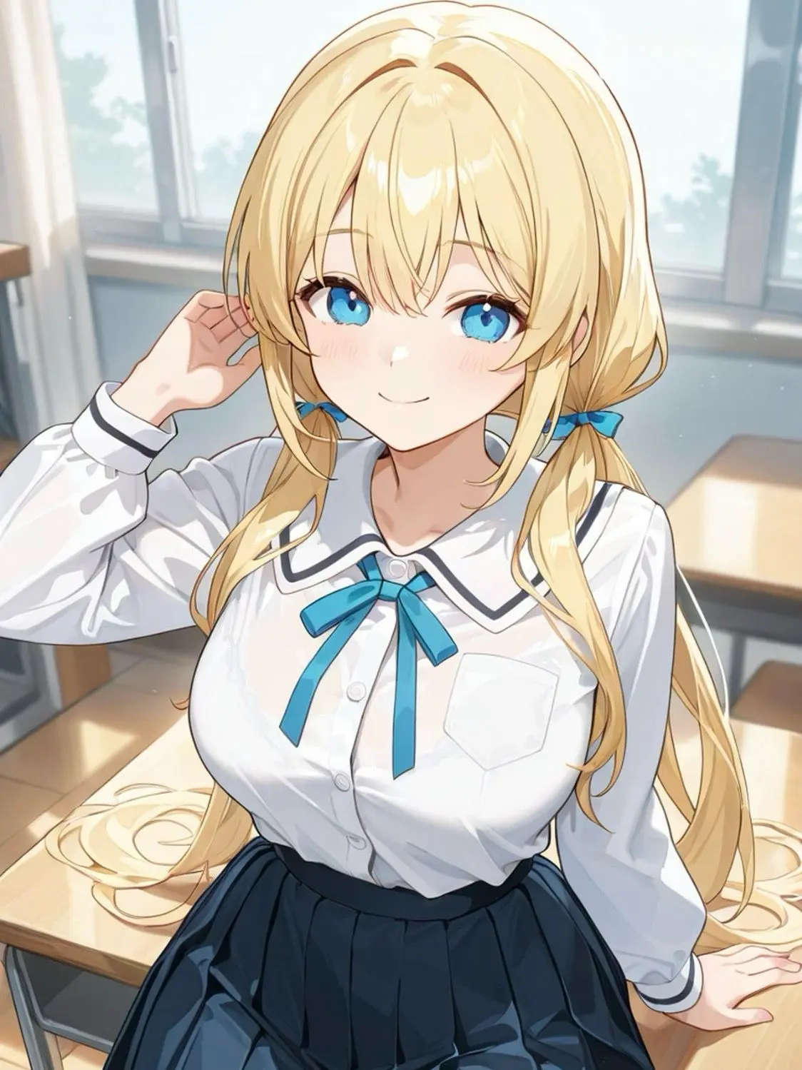 EvenGrebe9449의 隣の席の、ちょっと距離が近い子