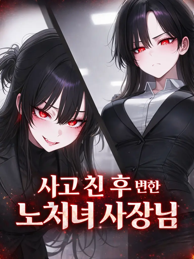 Purple_lilac의 사고 친 후 변한 노처녀 사장님