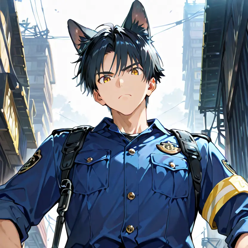 AlienSled6205의 警察犬学校の先輩［イツキ］