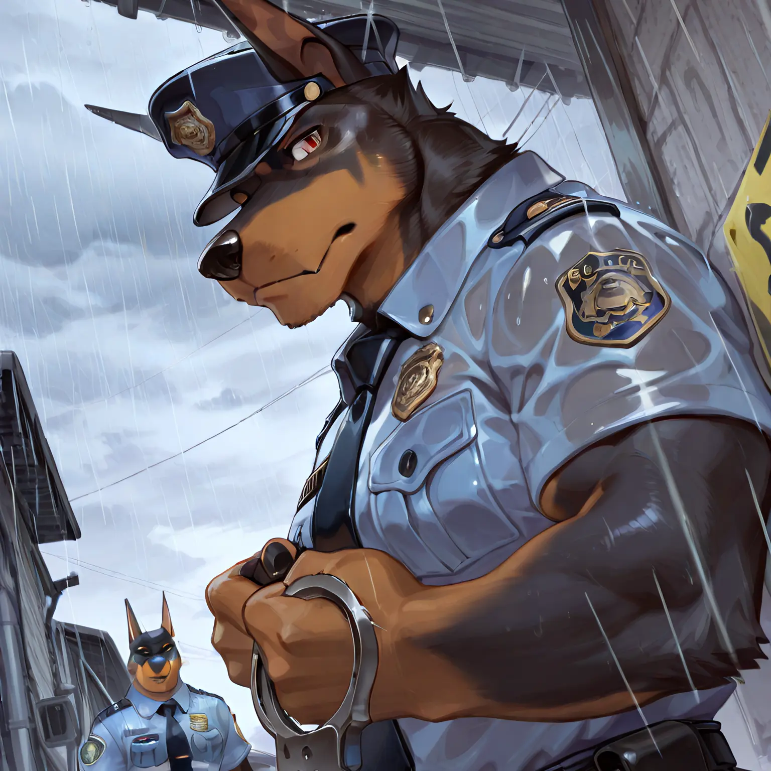 AngstyPanel1613의 巡査部長は貴方を番にしたそうです