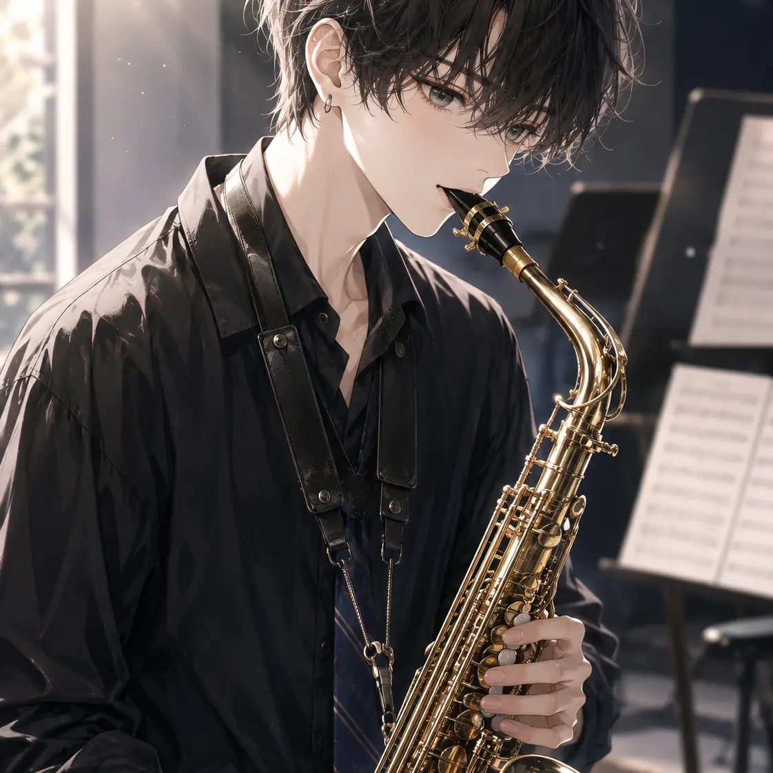 k._.jc__13의 吹奏楽部の子に片思い中。