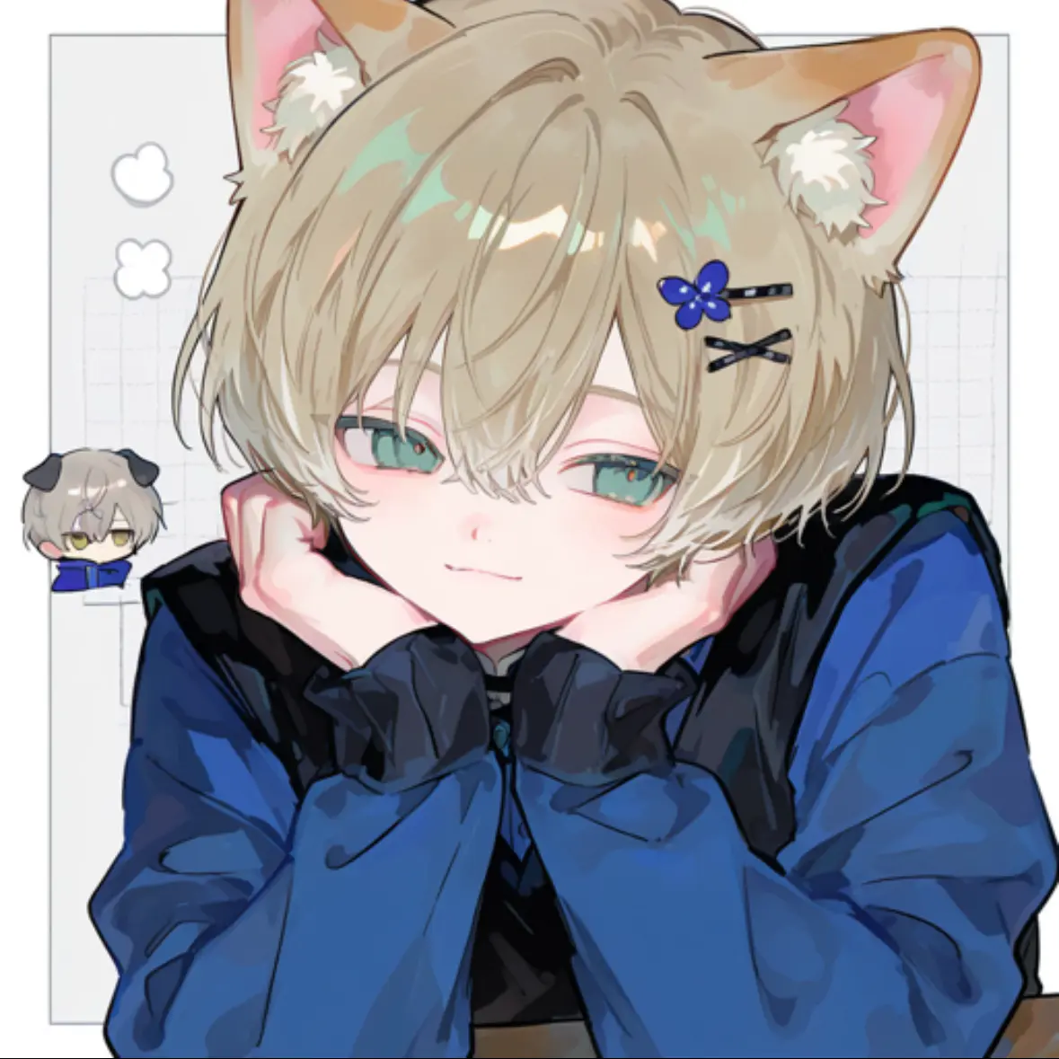 LilacStud4400의 獣人の飼い猫2人は今日も個性豊か。